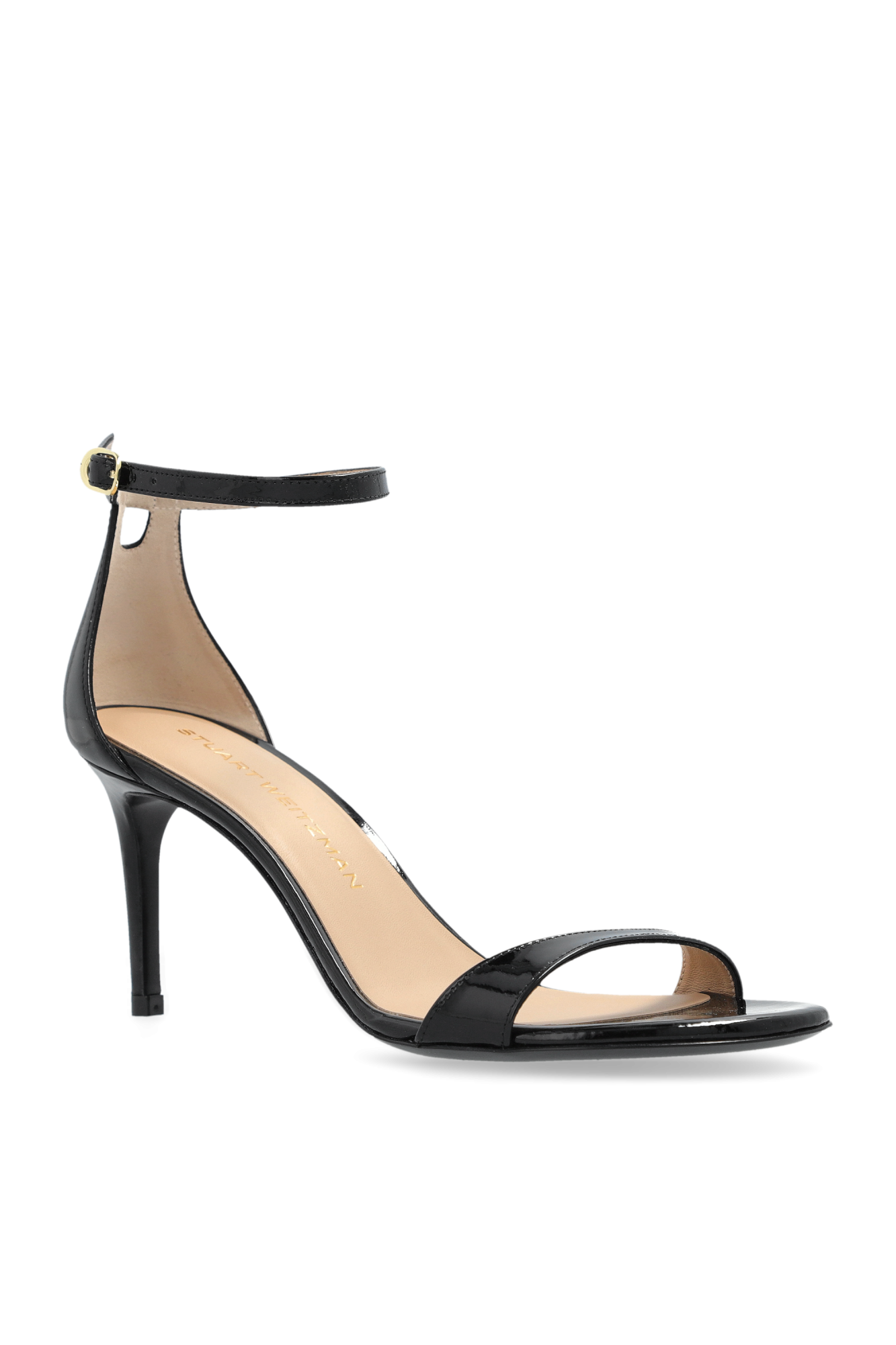 Stuart Weitzman Patent heeled sandals 'Nudist' | Women's
